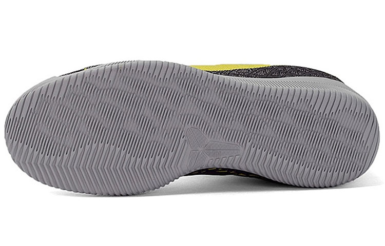 Мужские кроссовки Nike Mamba Instinct EP (черно-желтые) — Чёрный / жёлтый — фото 4