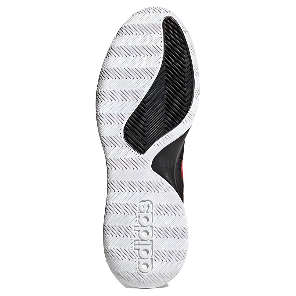 Мужские кроссовки adidas Runthegame (черно-красные) — фото 6