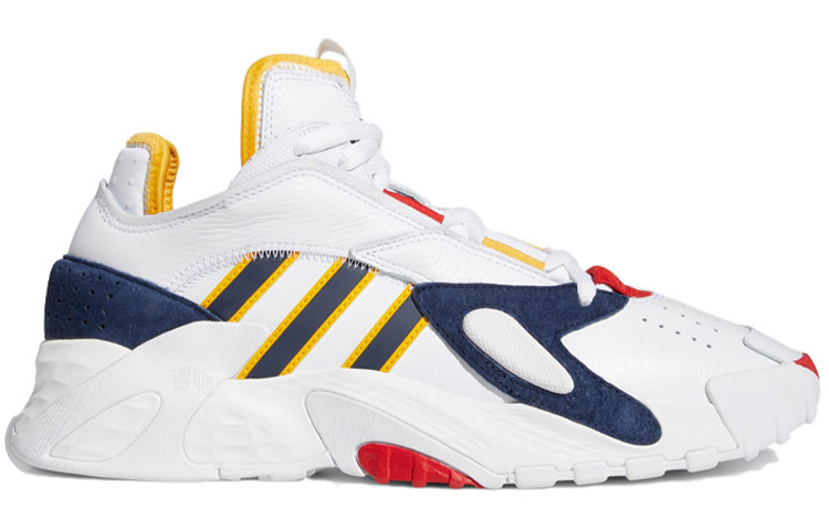 Кроссовки adidas originals Streetball (бело-разноцветные) — фото 2