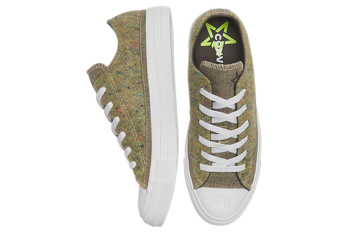 Кеды Converse Chuck Taylor All Star (желто-зеленые) — фото 5