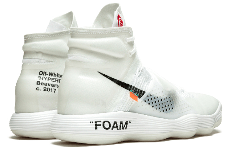 Кроссовки Nike Hyperdunk 2017 (белые) — Белый / белый / белый — фото 4