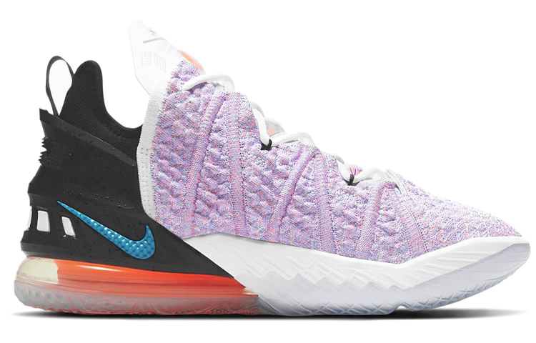 Мужские кроссовки Nike Lebron 18 (фиолетовый) — фото 2