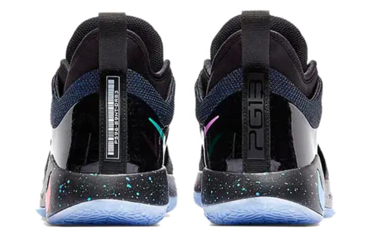 Мужские кроссовки Nike PG 2 Playstation (черно-синие) — фото 5