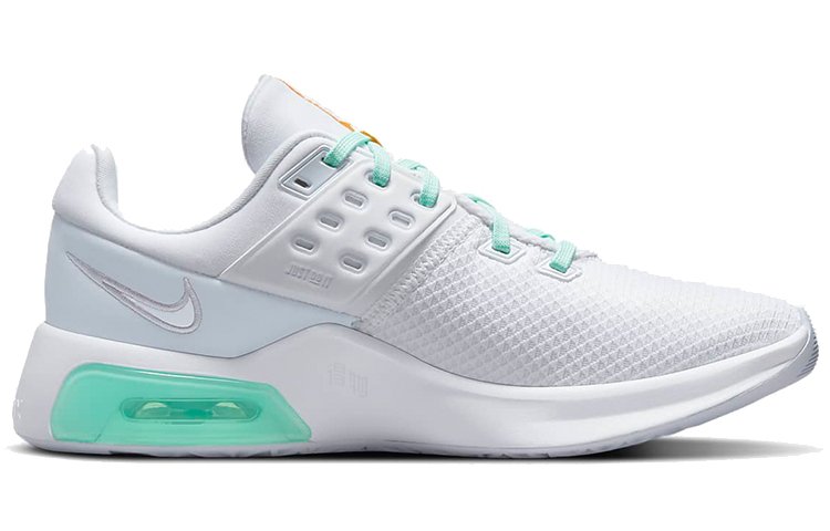 Женские кроссовки Nike Air Max Bella (бело-зеленые) — фото 2