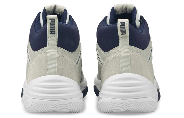 Кроссовки PUMA REBOUND Future Evo (серо-синие) — фото 3