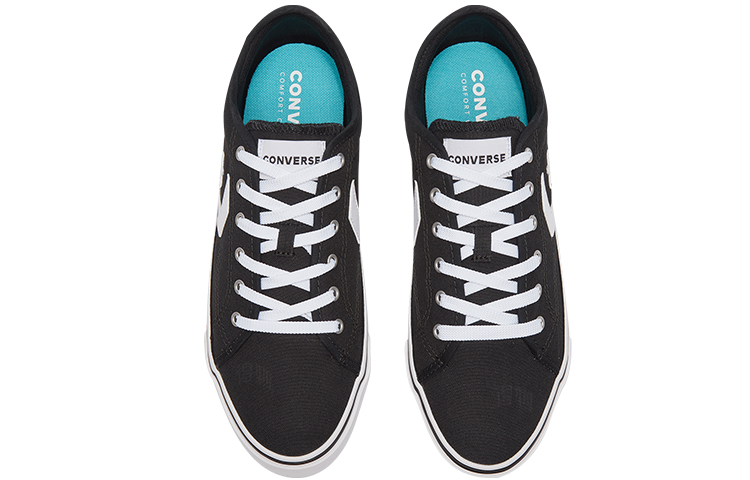 Кеды Converse Star Replay (черно-белые) — фото 4