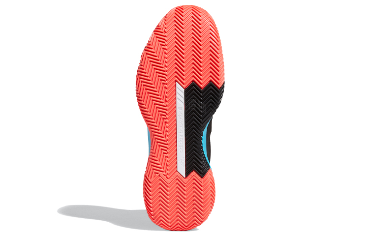 Мужские кроссовки adidas Court Vision 2 Court Vision 2.0 (черно-сине-розовые) — Чёрный / синий / розовый — фото 6
