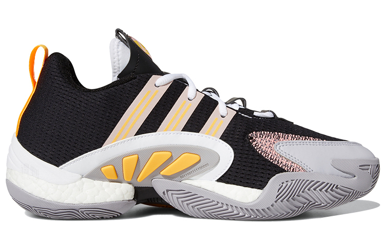 Мужские кроссовки adidas originals Crazy BYW 2.0 (бело-черно-желтый) — фото 2