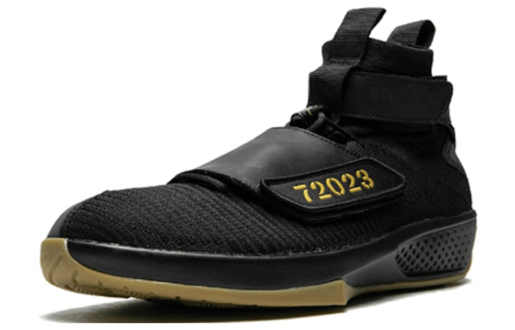Мужские кроссовки Jordan Air Jordan 20 Flyknit R&B Melo Black (черные) — Чёрный — фото 2