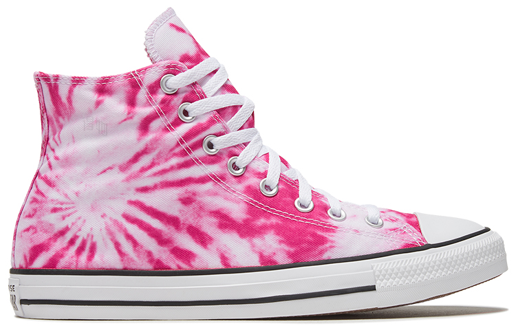 Кеды Converse All Star (розово-белые) — Розовый / белый — фото 2
