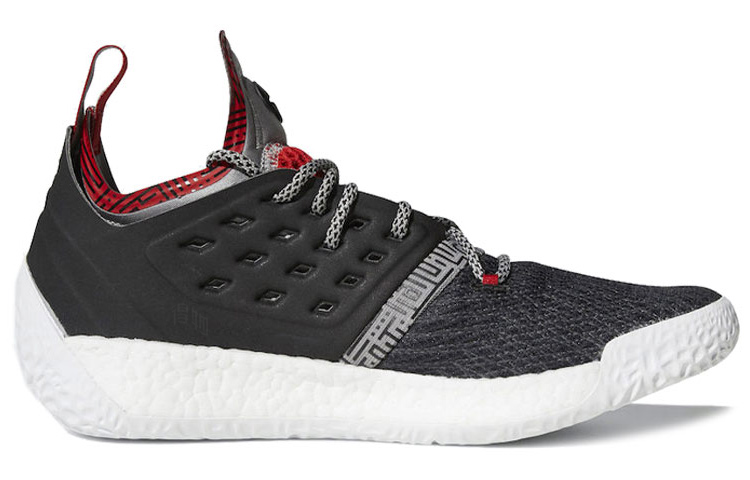 Мужские кроссовки adidas Harden Vol.2 (черные) — фото 2