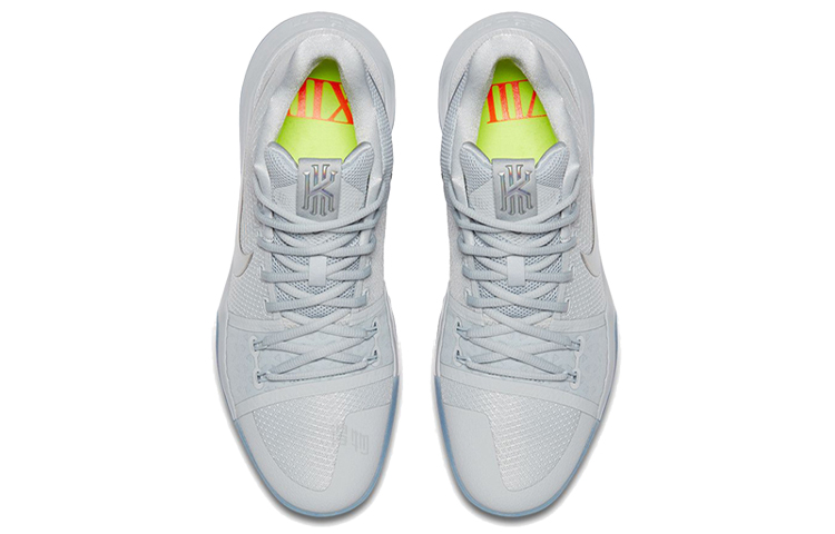 Мужские кроссовки Nike Kyrie 3 EP "Time to Shine" OG (серые) — 纯白金/多/彩色/伏特灰 — фото 3