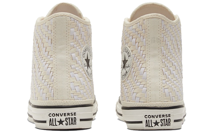 Унисекс кеды Converse Chuck Taylor All Star Tonal Weaving (белые) — фото 5