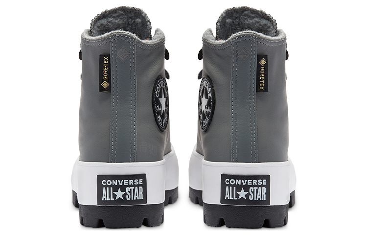 Женские кеды Converse Chuck Taylor All Star Lugged (серая) — фото 5