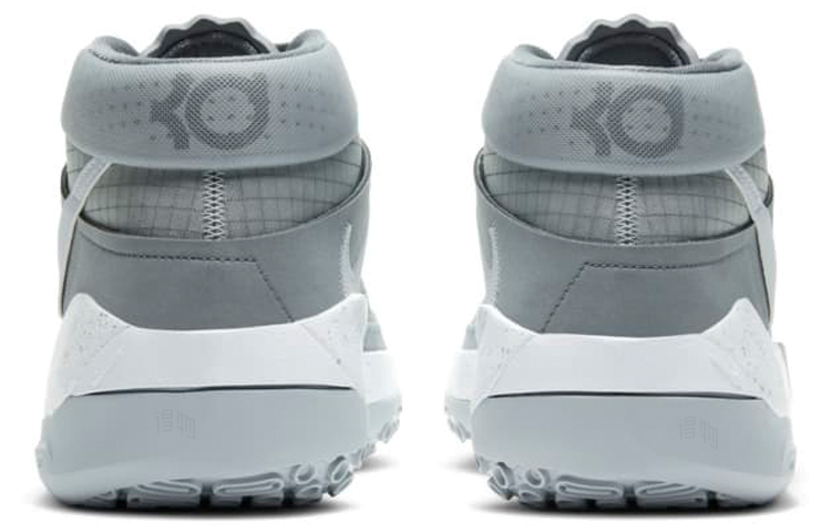 Кроссовки Nike KD 13 (серо-белые) — Серый / белый — фото 5