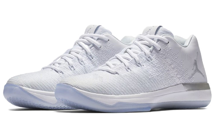 Мужские кроссовки Jordan Air Jordan 31 Low White Pure Platinum OG (белые) — фото 3