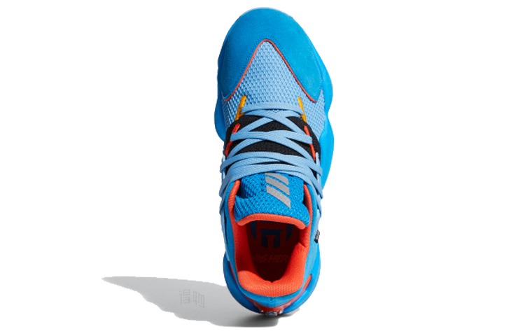 Мужские кроссовки adidas Harden Vol. 4 (синий) — фото 4