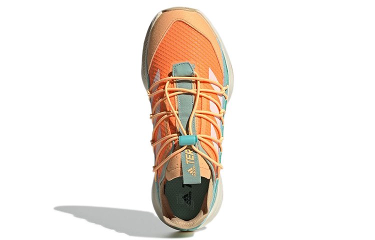 Женские кроссовки adidas Terrex Voyager 21 Travel (сине-оранжевые) — Синий / оранжевый — фото 5