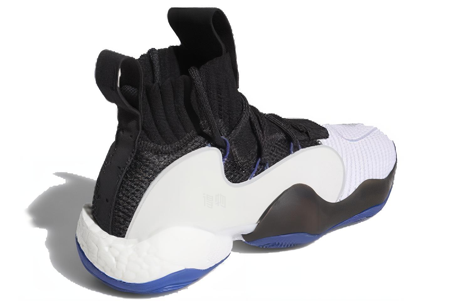 Мужские кроссовки adidas originals Crazy BYW (сине-черные) — фото 4