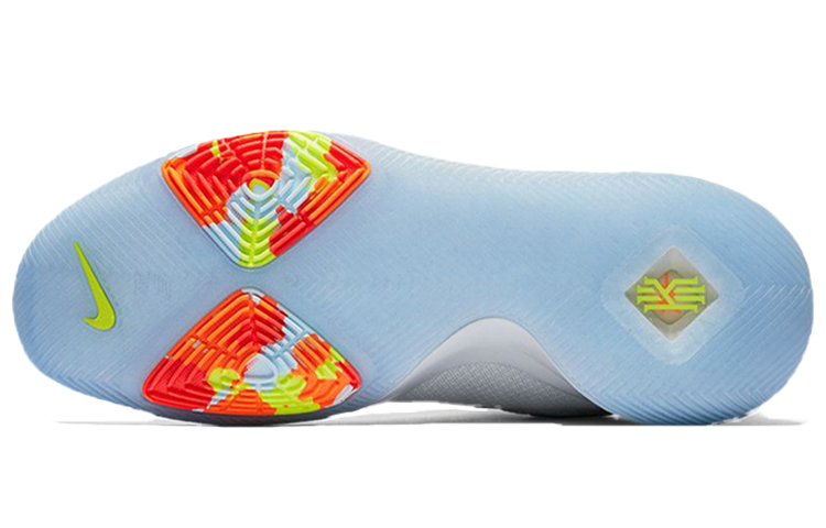 Мужские кроссовки Nike Kyrie 3 EP "Time to Shine" OG (серые) — 纯白金/多/彩色/伏特灰 — фото 5