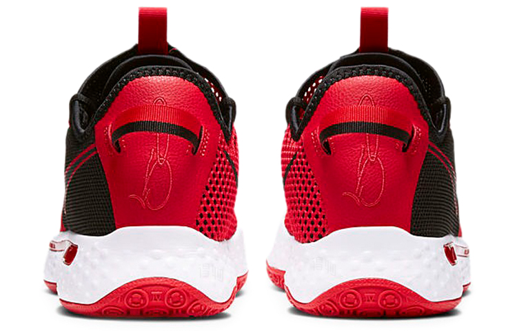 Мужские кроссовки Nike PG 4 EP (черно-красный) — Чёрныйкрасный — фото 5