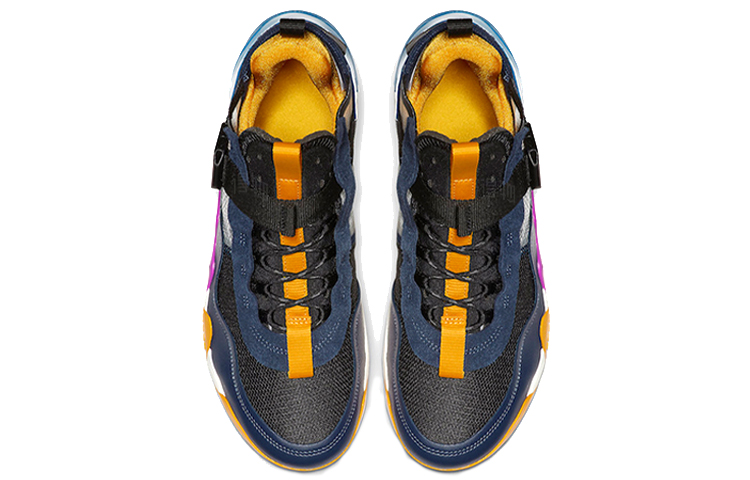 Мужские кроссовки Jordan Defy SP (черно-фиолетовые) — фото 3
