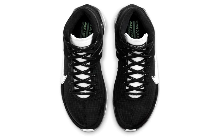 Кроссовки Nike KD 13 (черно-белые) — Чёрный / белый — фото 4