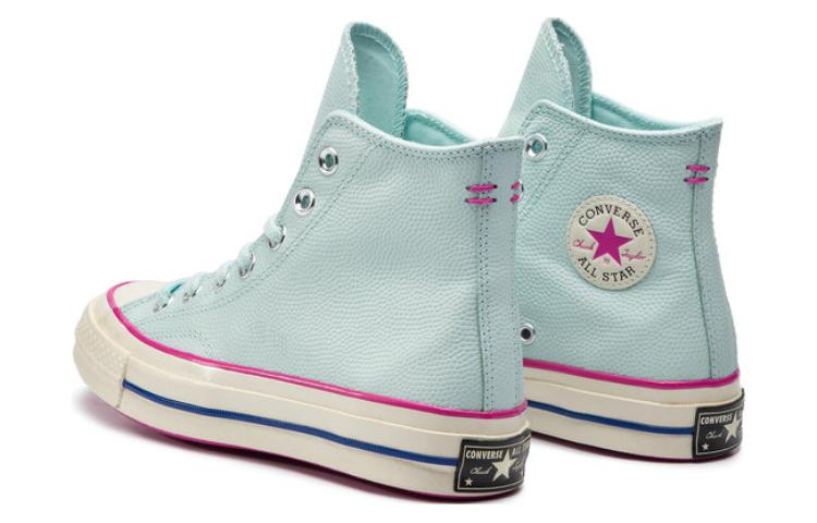 Женские кеды Converse 1970s Chuck Taylor All Star HI (голубые) — 淡蓝色 — фото 4