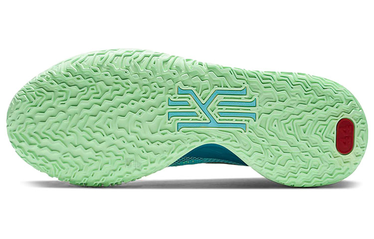 Кроссовки Nike Kyrie 7 "Special FX" (сине-зеленые) — фото 6
