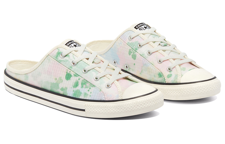 Женские сабо Converse Chuck Taylor All Star Dainty Mule (зелено-белые) — Зелёный / белый — фото 3