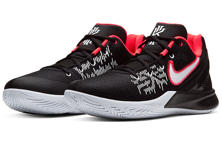 Мужские кроссовки Nike Flytrap 2 (черно-красный) — Чёрный / красный — фото 2
