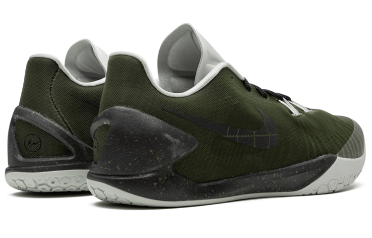 Мужские кроссовки Nike Hyperchase Fragment Green (зеленые) — 糙绿/雾灰 /黑 — фото 4