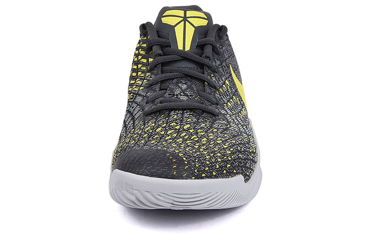 Мужские кроссовки Nike Mamba Instinct EP (черно-желтые) — Чёрный / жёлтый — фото 2