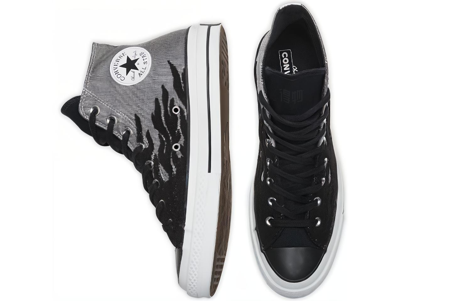 Кеды Converse 1970s (черныйсерый) — Чёрныйсерый — фото 4