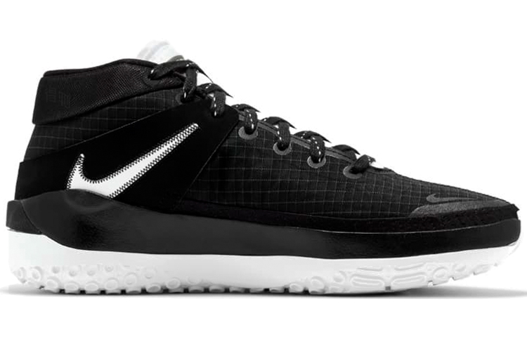 Кроссовки Nike KD 13 (черно-белые) — Чёрный / белый — фото 2