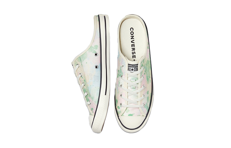 Женские сабо Converse Chuck Taylor All Star Dainty Mule (зелено-белые) — Зелёный / белый — фото 5