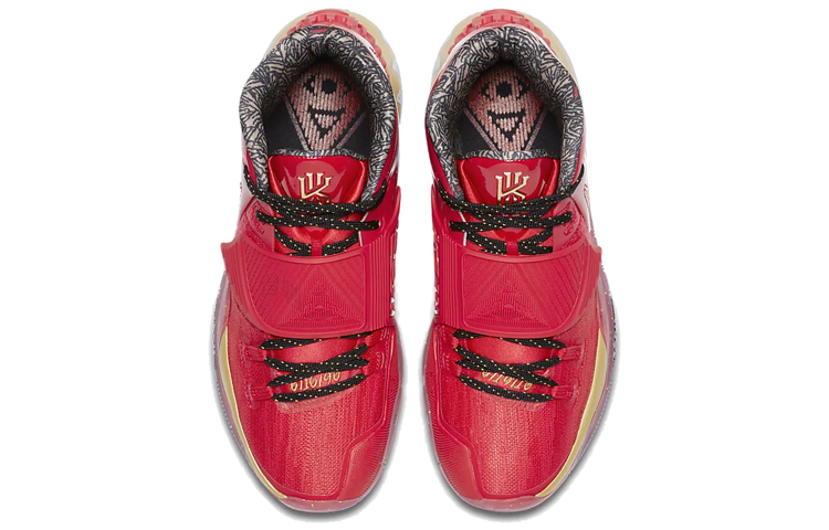Кроссовки Nike Kyrie 6 Trophies EP 2020 (рубиновые) — фото 4