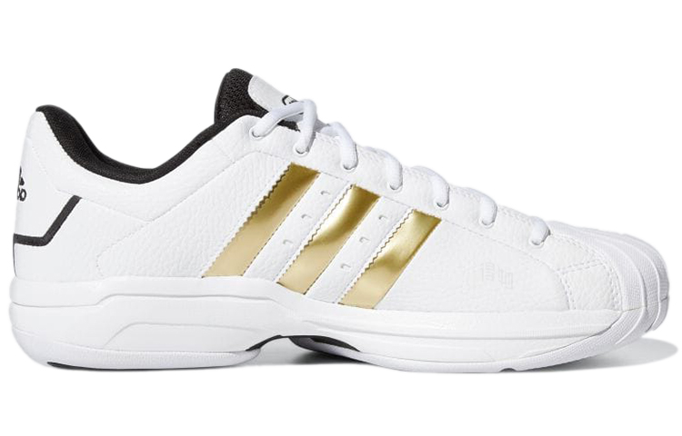 Мужские кроссовки adidas PRO Model 2G Low (белые) — фото 2