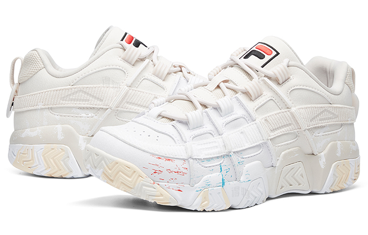 Женские кроссовки Fila FUSION BUSTER (белые) — фото 4