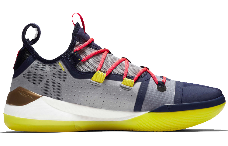 Мужские кроссовки Nike Kobe AD EP Mamba Day (- серо-синие) — фото 2
