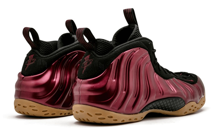 Мужские кроссовки Nike Foamposite One "Maroon" og (темно-красные) — 夜栗色/栗色/黑 — фото 3