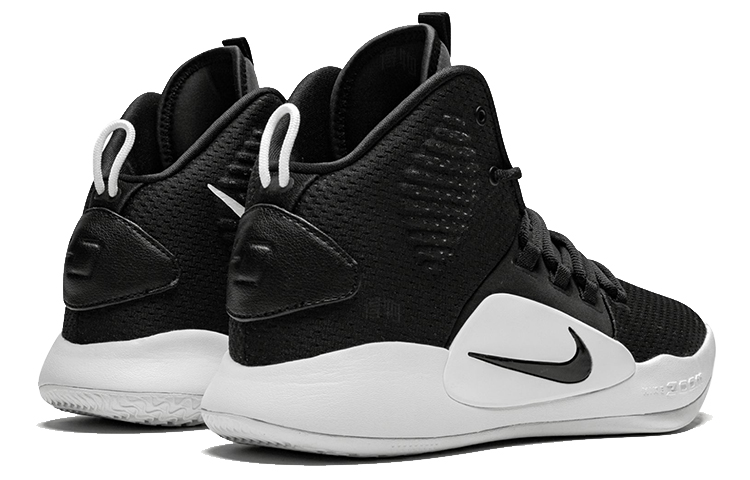 Кроссовки Nike Hyperdunk X (черно-белые) — Чёрный / белый — фото 4