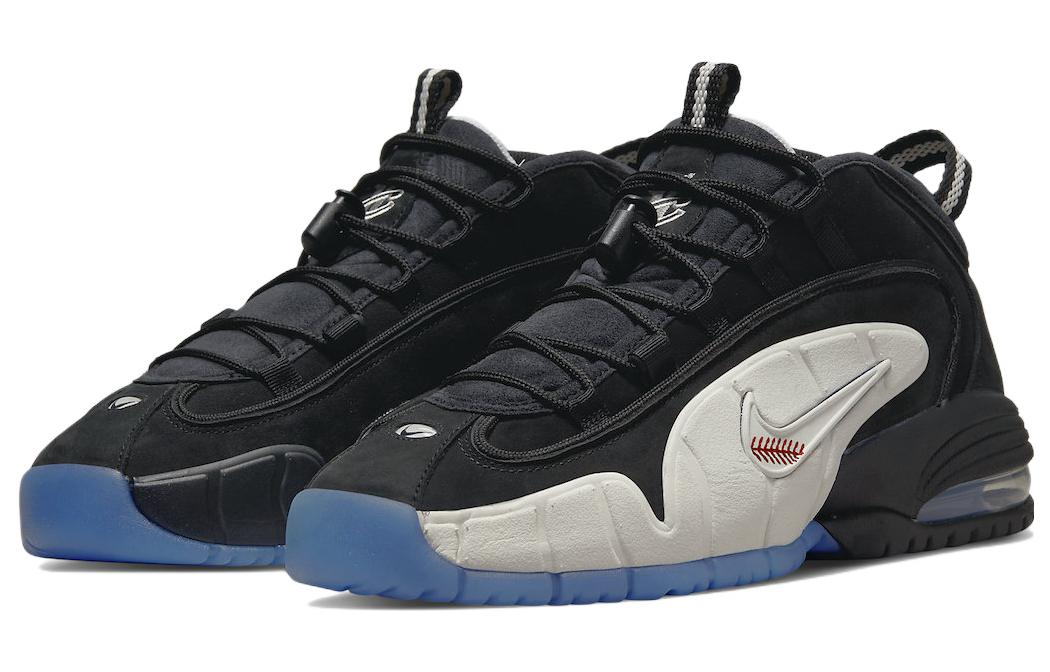 Мужские кроссовки Nike x Social Status Air Max Penny 1 (черные) — фото 3