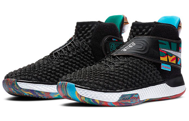 Кроссовки Nike UNVRS (черно-синие) — Чёрныйсиний — фото 3