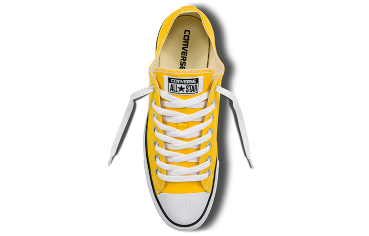 Кеды Converse Chuck Taylor All Star Fresh Colours (желто-белые) — Жёлтый / белый — фото 3
