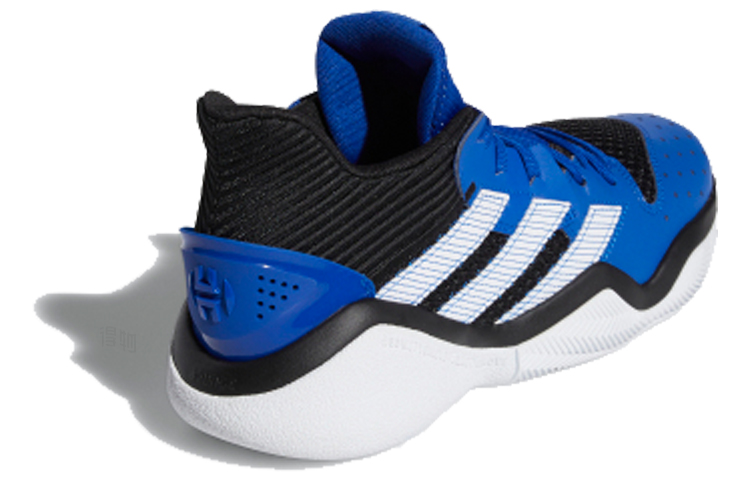 Мужские кроссовки adidas Harden Stepback 1 (черно-синие) — фото 3