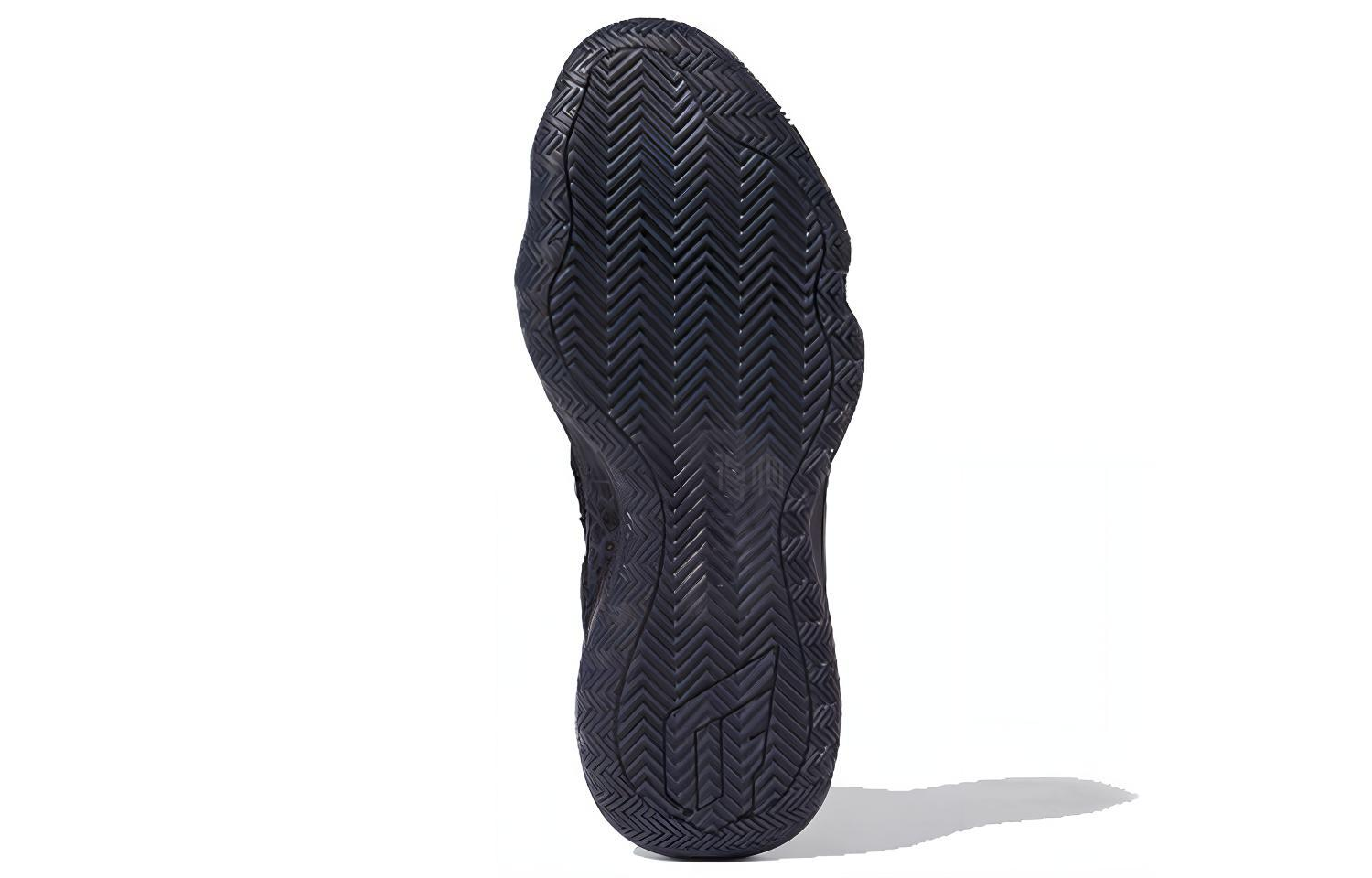 Мужские кроссовки adidas D lillard 6 (черный) — фото 4