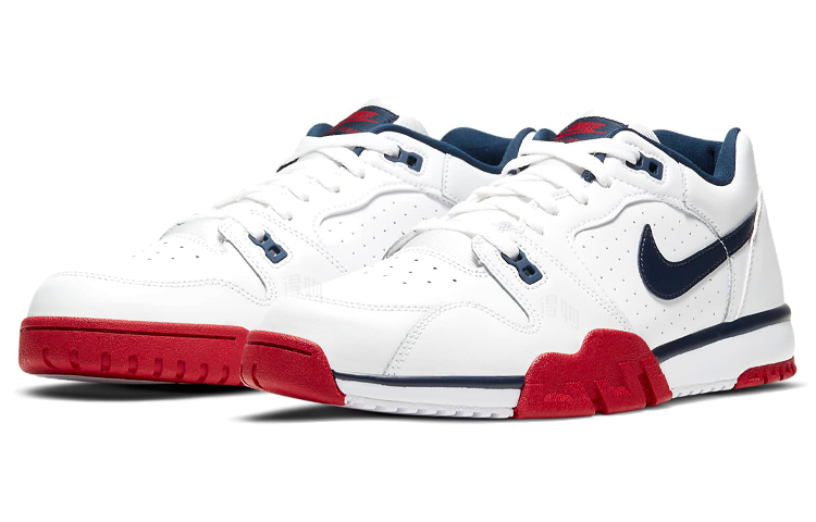 Мужские кроссовки Nike Cross Trainer (бело-красно-синие) — фото 3