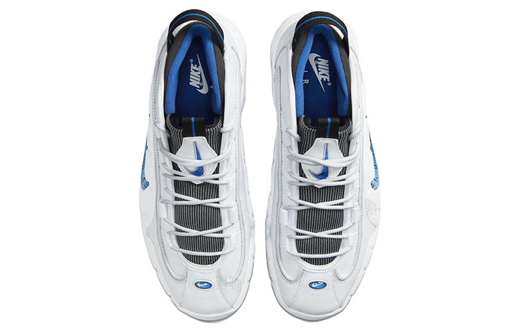 Мужские кроссовки Nike Air Max Penny home (бело-синие) — Белый / синий — фото 4