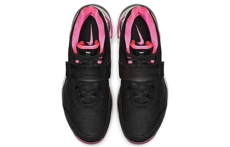 Мужские кроссовки Nike Air Force Max "Black Pink Blast" (черно-розовые) — Чёрныйрозовый — фото 4